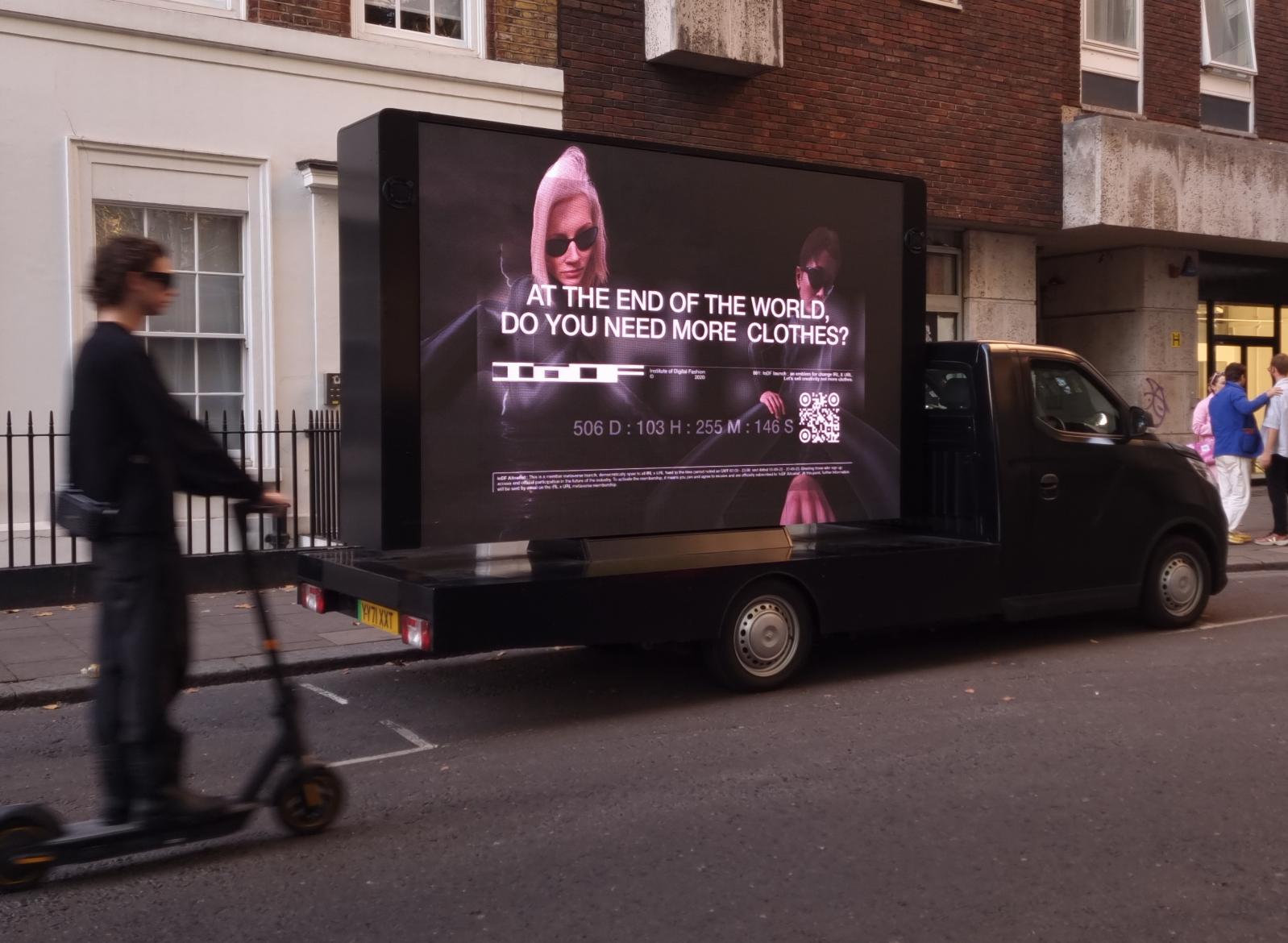 Digital Van Examples Electric Digital Advertising Vans, Electric Billboard Vans, Electric ...